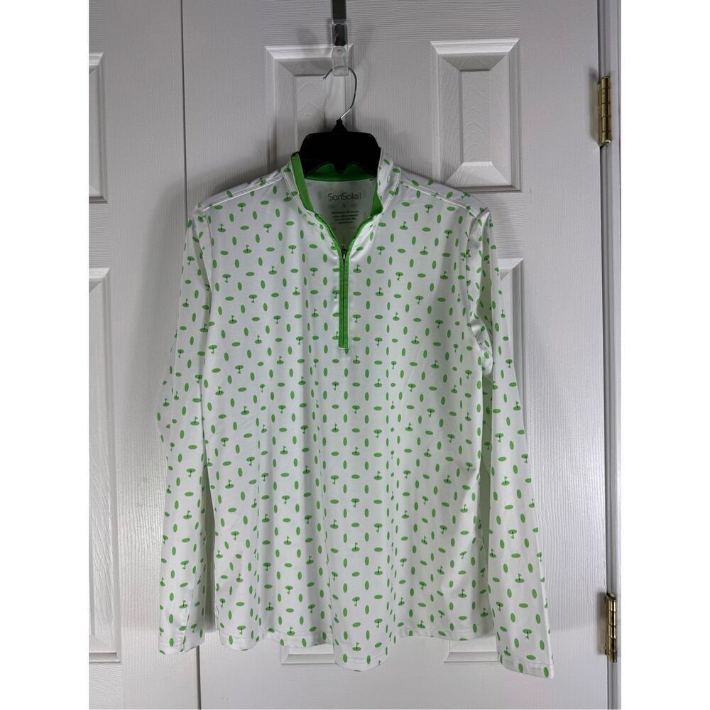 San Soliel Womens Coastal Pullover UV 50+ Size Large